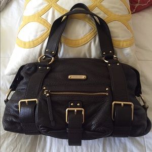 Michael Kors Handbag Beautiful Dark Brown Color.