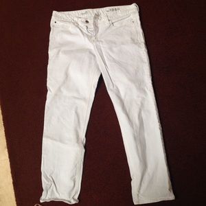 Gap 1969 white jeans
