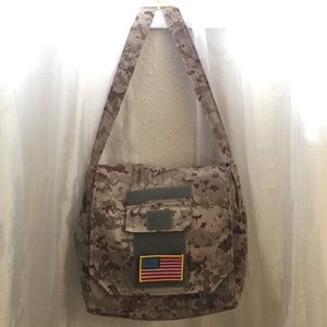 USMC girlfriend messenger bag, marines