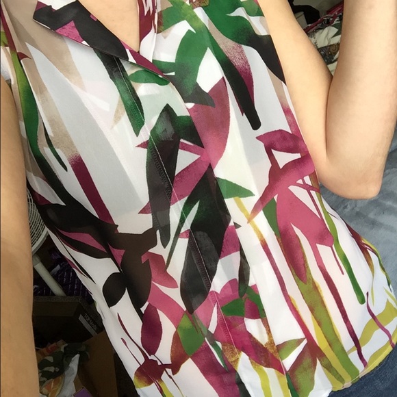 Sheer tank top