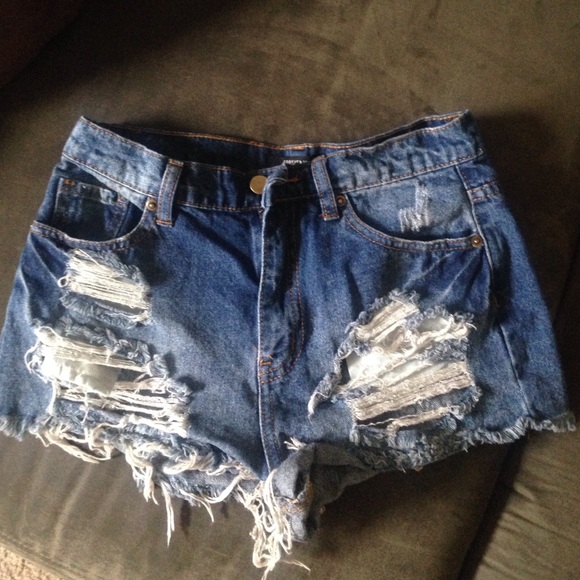 High waisted shorts