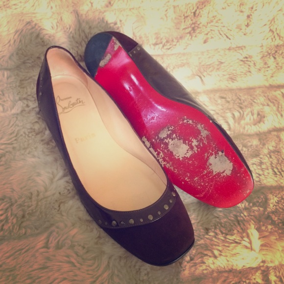 Christian Louboutin Shoes - Louboutin "Mousse Clou" studded flats
