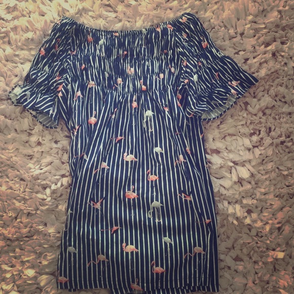 off shoulder dress