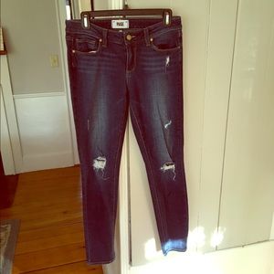 Paige Distressed Verdugo Ultra Skinny