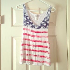 ASSA American flag tank top