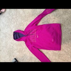 Nike purple sweatshirt