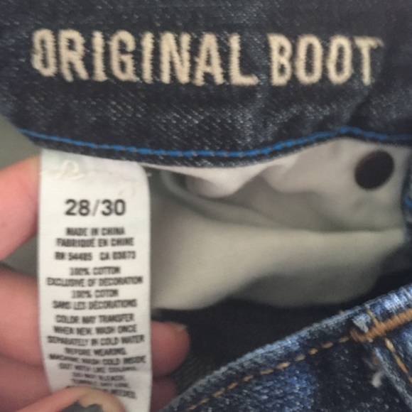 American Eagle Original Boot 28x30 men's jeans - Picture 2 of 3