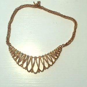 Beautiful gold necklace