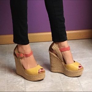 Chunky Espadrilles Wedges