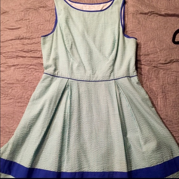 Jessica Simpson Seersucker Dress