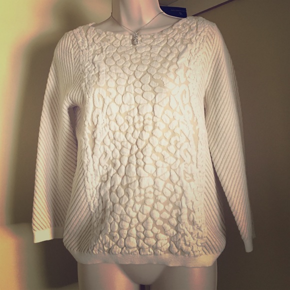 Animal print sweater