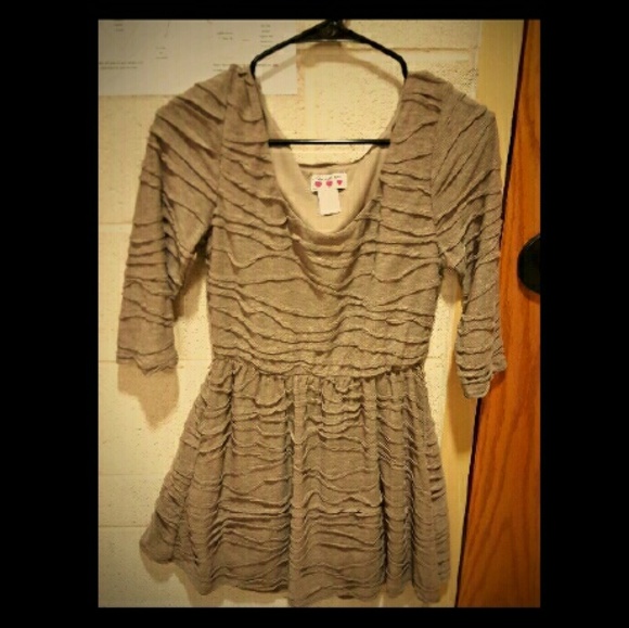 Beige dress