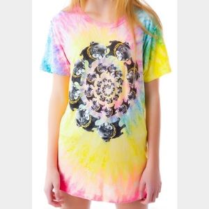 ‼️ SOLD ‼️ UNIF Nightmare Swirl Tee