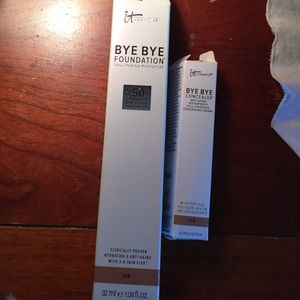 Bye-bye foundation and bye-bye concealer, tan
