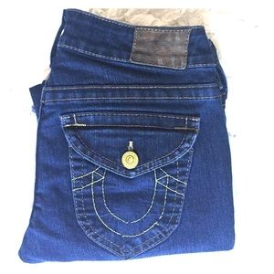 True Religion dark wash Bootcut jeans 28W 30L