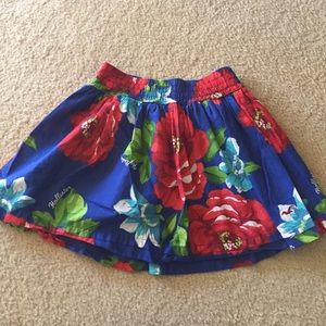 Floral Hollister Skirt