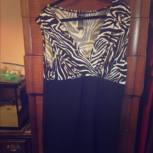 Bison Bisou Zebra Dress