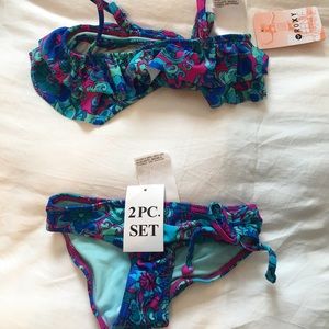 Toddler girl roxy bikini size 4