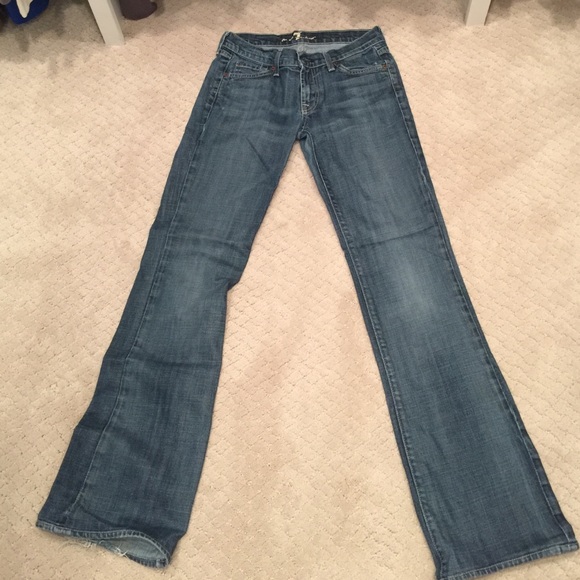 7 for all mankind bootcut jeans - Picture 1 of 4