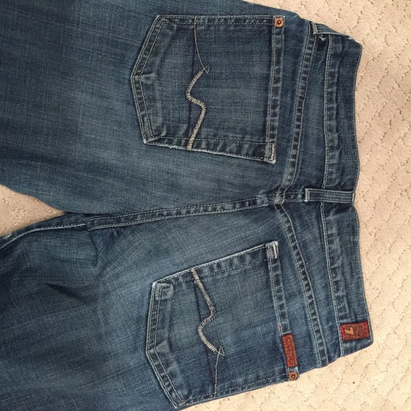 7 for all mankind bootcut jeans - Picture 3 of 4