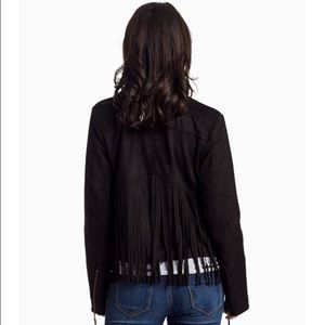 Jackets & Coats - Black Suede Fringe Jacket! Jackets & Coats - Black Suede Fringe Jacket!