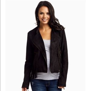 Jackets & Coats - Black Suede Fringe Jacket! Jackets & Coats - Black Suede Fringe Jacket!