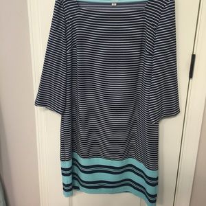3/4 length sleeve dress