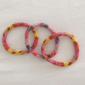 3 bracelets Laura and Lilly