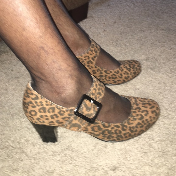 Leopard Heels