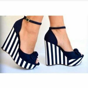 Ankle Strap Wedges