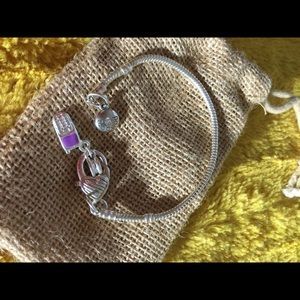 Phone pingent and bracelet