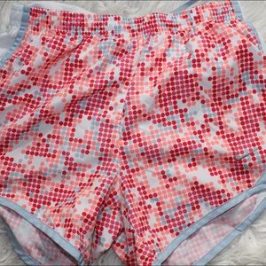 polka dot Nike dri-fit shorts