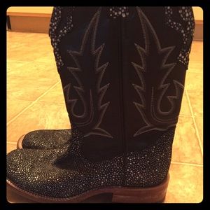 Boulet women's cowboy boots size 7 1/2