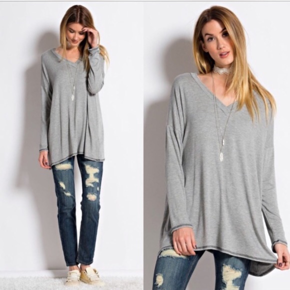 Tops - SALE Adorable gray tunic