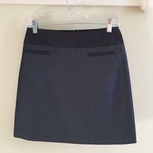Loft metallic skirt - worn once; like new