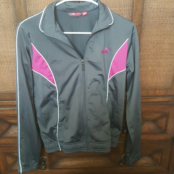 Puma track style zip up. - Picture 1 of 3