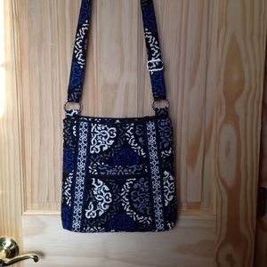 Vera Bradley zip hipster cross body purse
