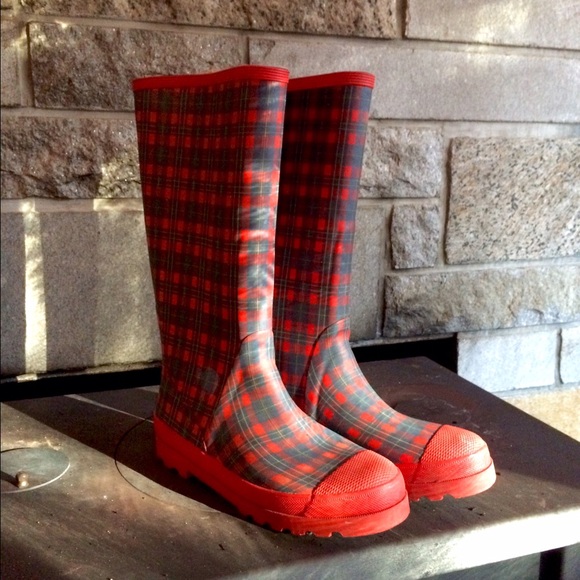 J Crew Fur-lined Wellies