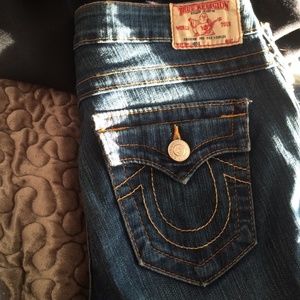 True religion size 28 jeans