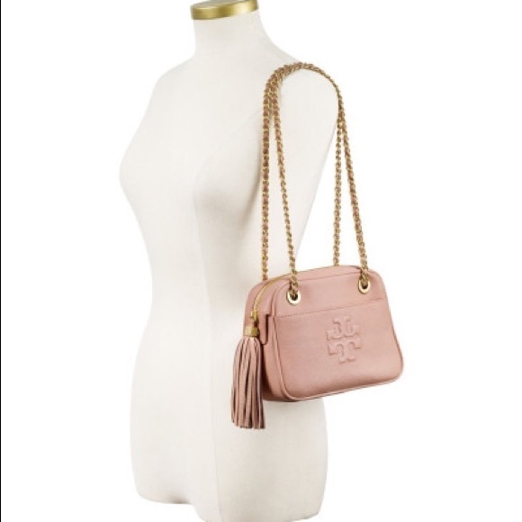 $175 on Mer Tory Burch Thea Pink Crossbody Bag