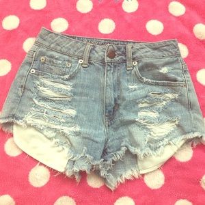 High waisted American Eagle shorts