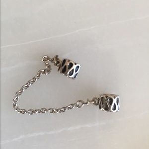 Pandora Raindrop Safety Chain