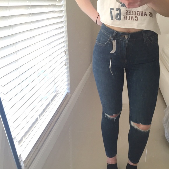 Topshop high waisted jeans - Picture 1 of 4