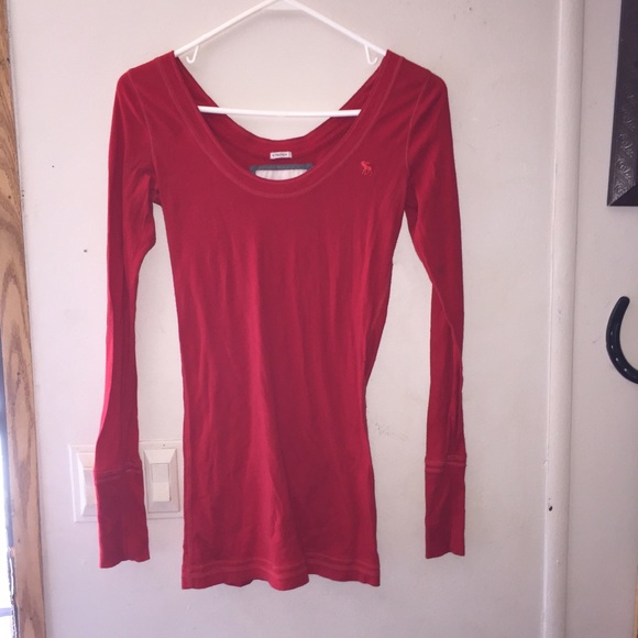 Several long sleeve shirts