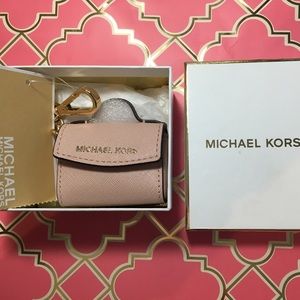 Michael Kors Ballet Pink Key Fob Chain Purse