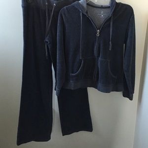 NY & company Charcoal jump suit