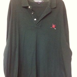 Men's Long sleeve polo golf  shirt