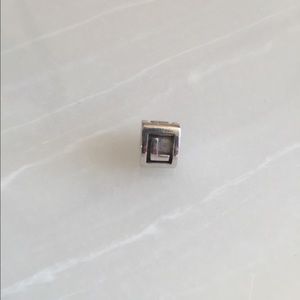 L letter Sterling silver Pandora charm