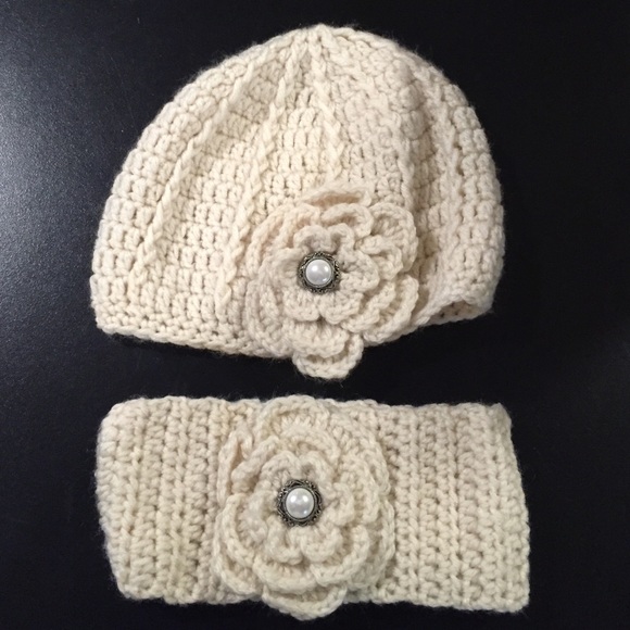 hat and headband combo