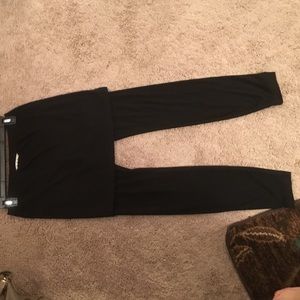 CABI leggings with skirt